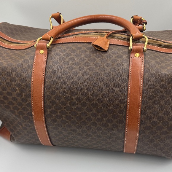 Vintage Celine Brown Duffel Bag with original lock & key - Picture 12 of 16
